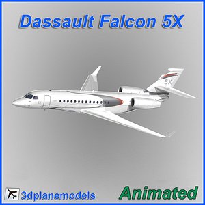 Dassault Falcon 5X Dassault livery