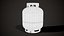 Gas Cylinder Blue 3D model