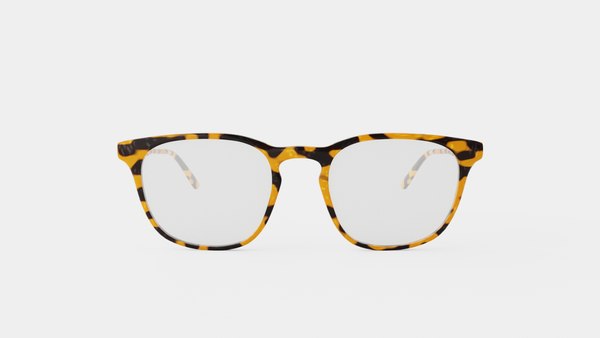 Semper Leopard Glasses 3D model