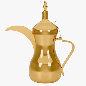 Arabic Dallah Coffee 3D