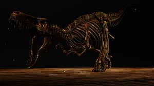 T-Rex Skeleton - Leo Burton 3D model
