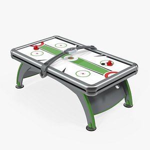 3D air hockey table