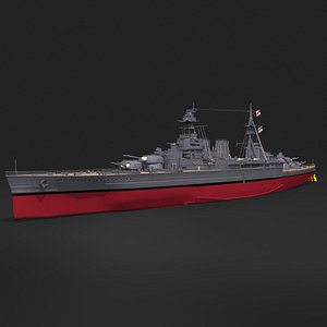 hood battlecrusier 3D model