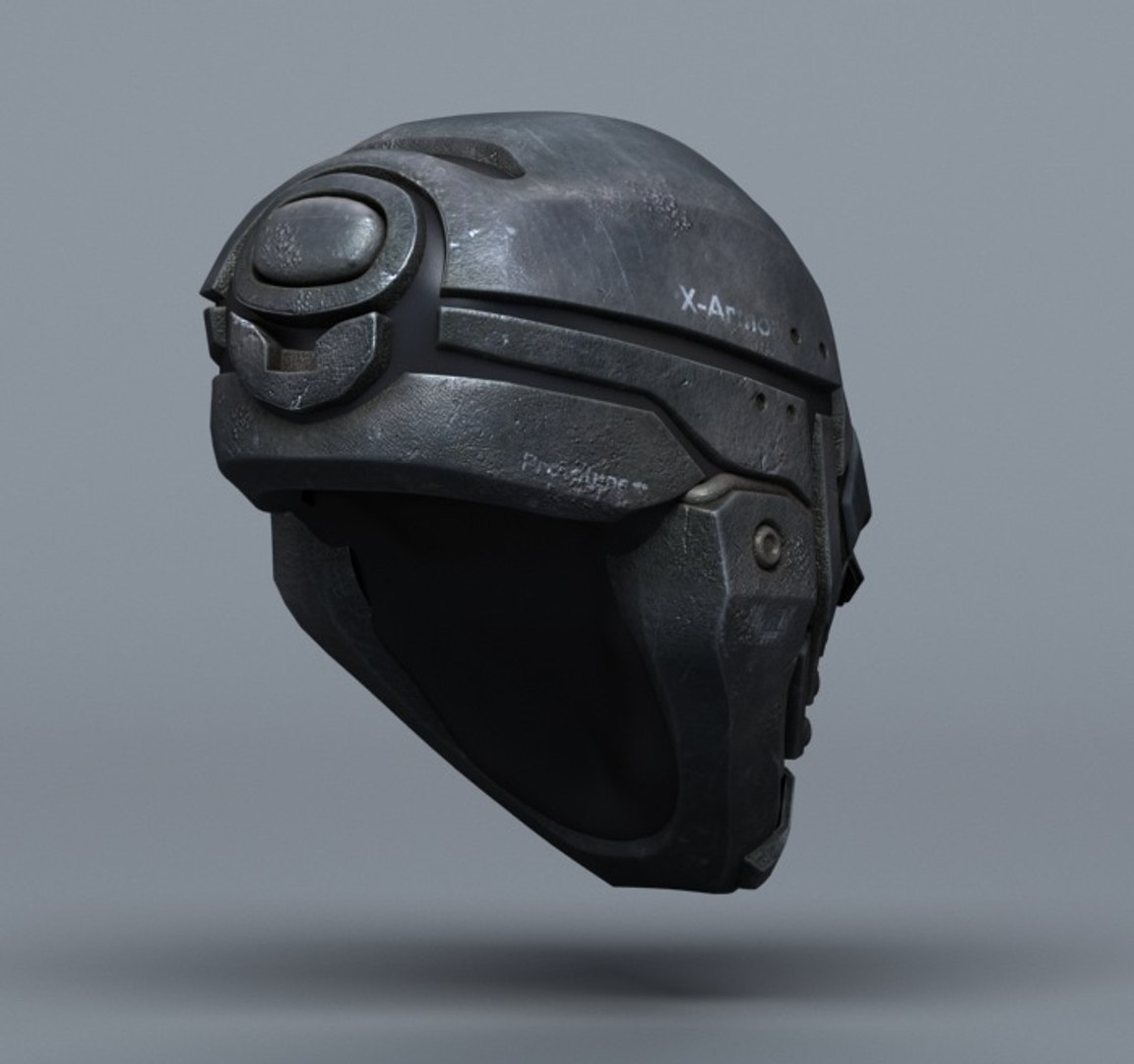 scifi helmets - 2 3d model