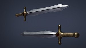Sword PBR Game-Ready