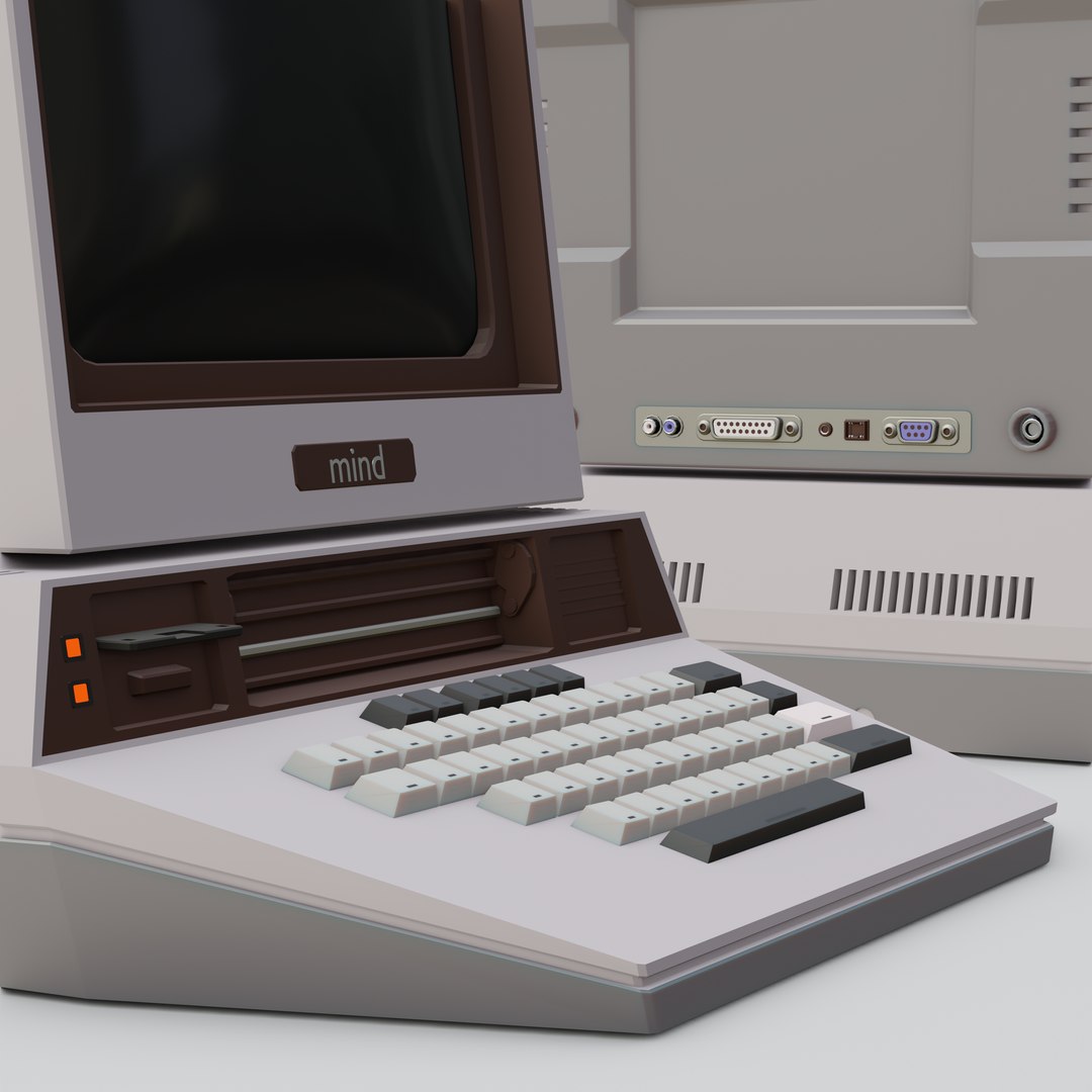 3D Old Computer - TurboSquid 1986380