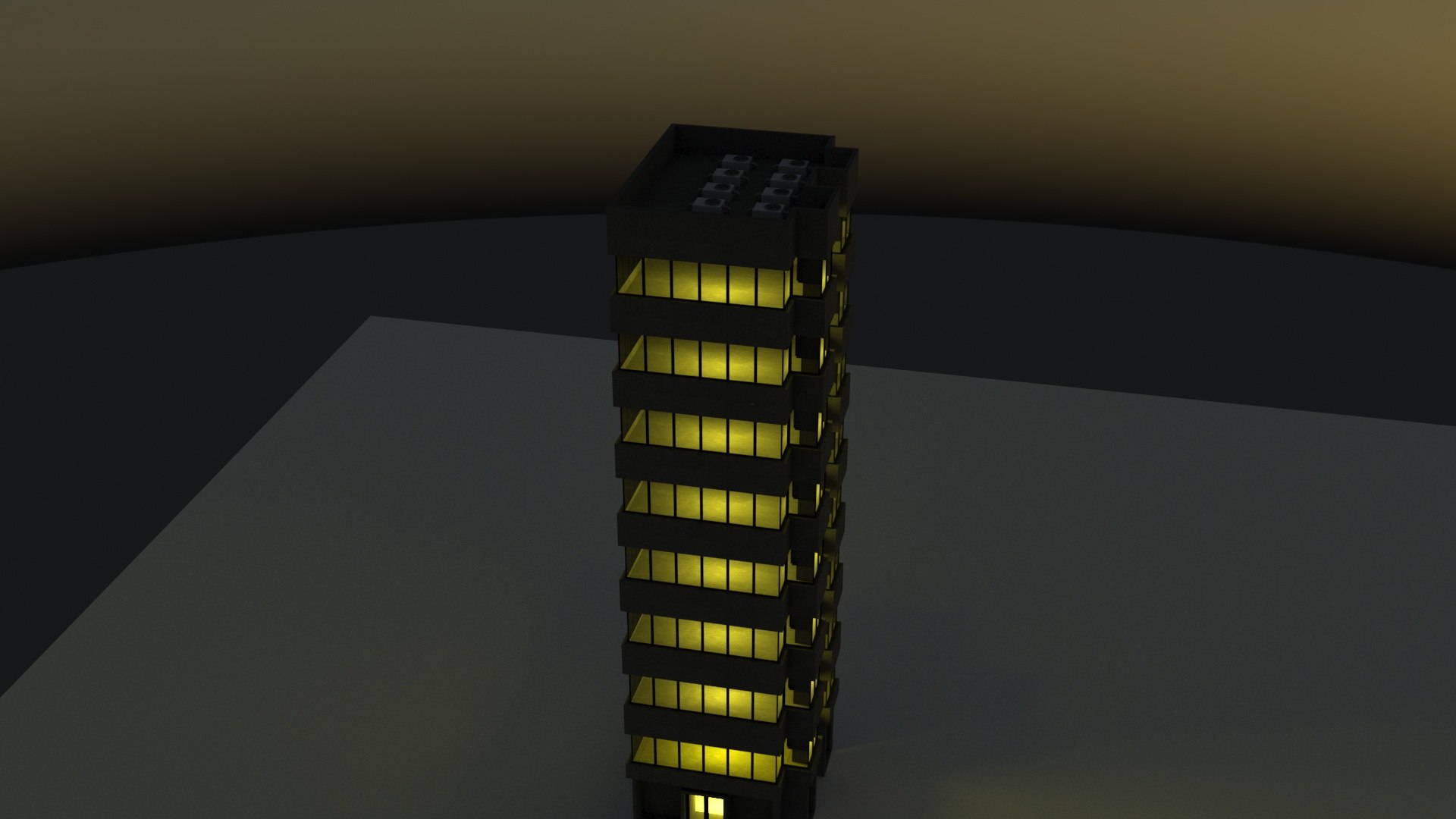 Office Building 13 3D Model - TurboSquid 2108099