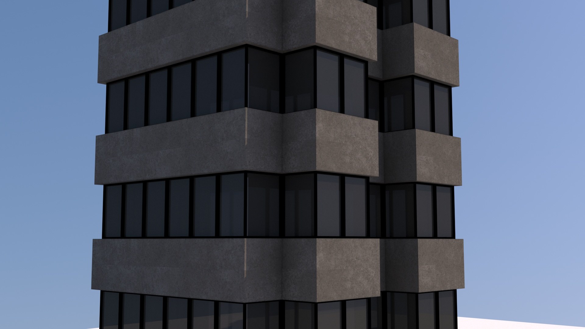 Office Building 13 3D Model - TurboSquid 2108099
