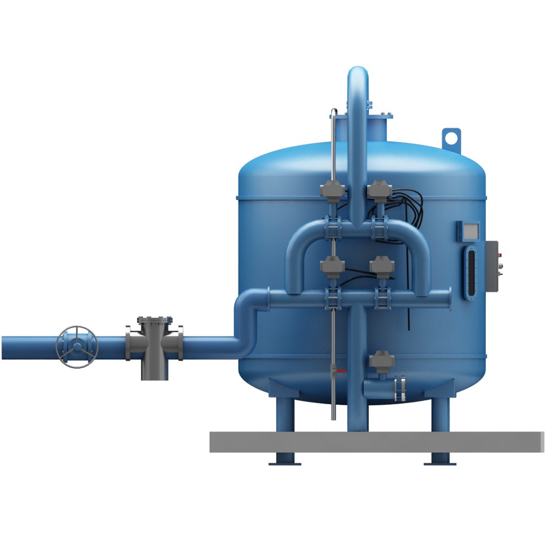 3D Chilled Water Stream Filtration Model TurboSquid 1270119