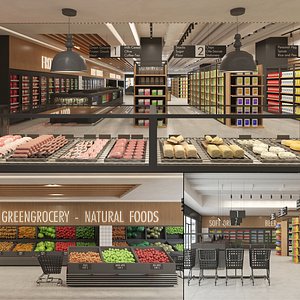 Supermarket Interior