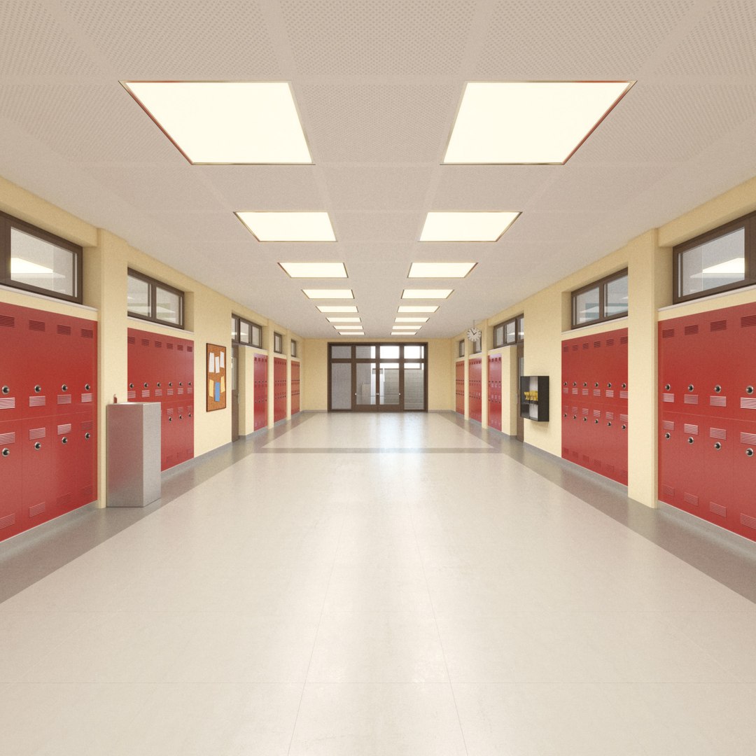 Schulflur 3D-Modell - TurboSquid 1448604, image size:1080x1080