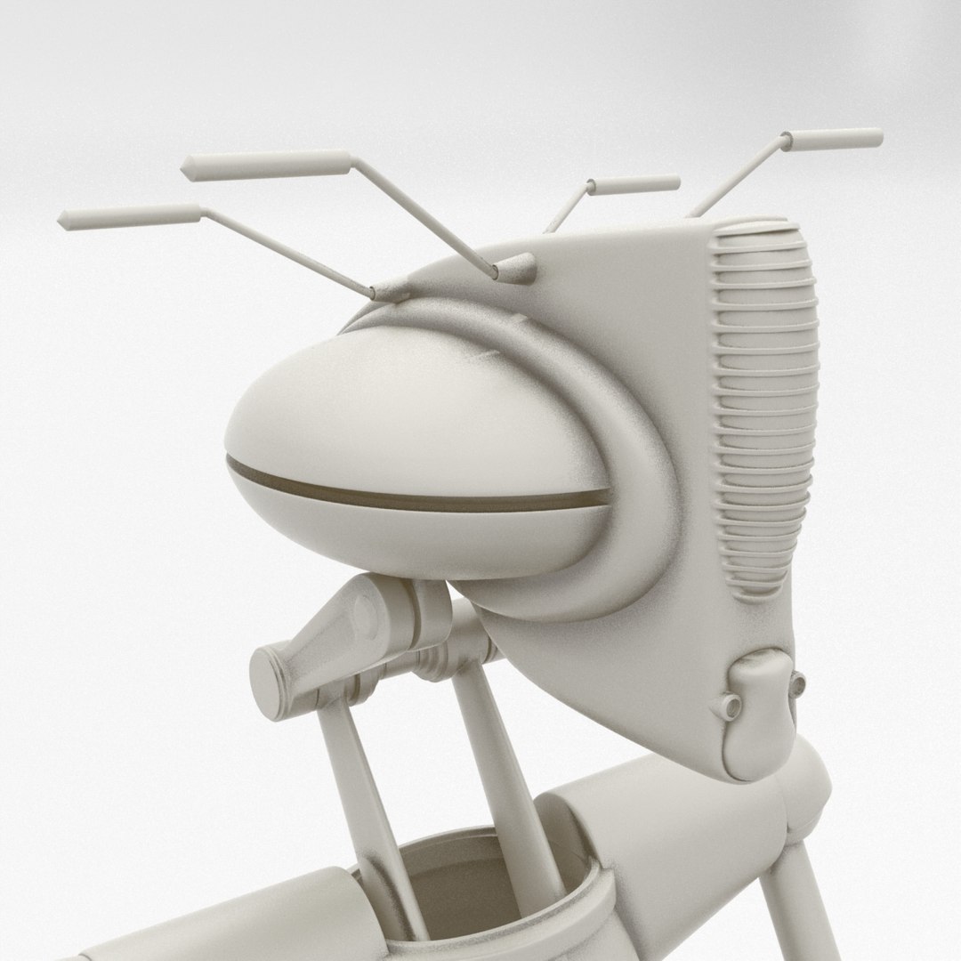 3D Star Wars Rickshaw Droid - TurboSquid 1194722
