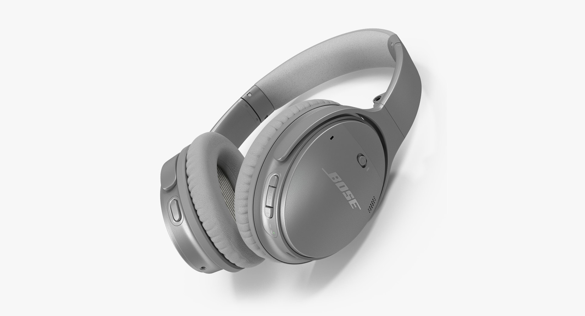 Bose Wireless Headphones Lying On 3D model preview