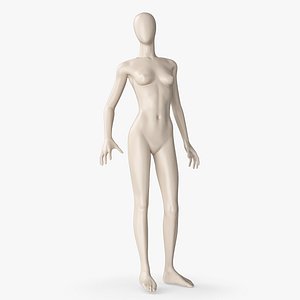 3D Mannequin Female Rigged for Cinema 4D