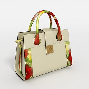3d handbag summer model