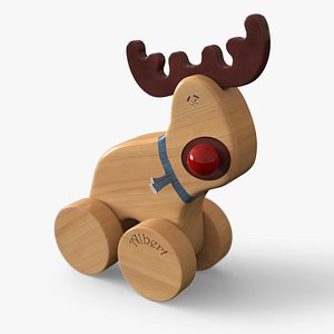 toy moose 3d max
