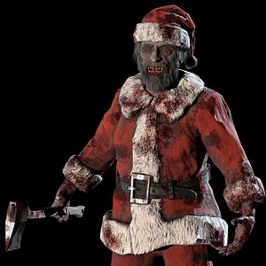 3D santa
