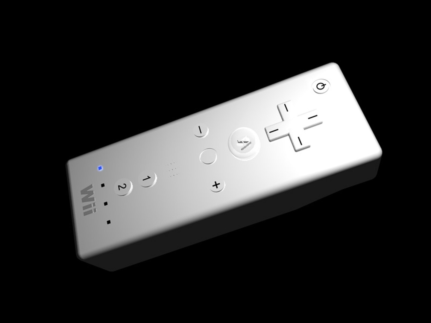 Free Nintendo Controller Wii 3d Model