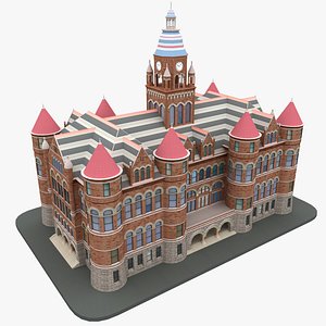 Dallas County Courthouse 3d Model