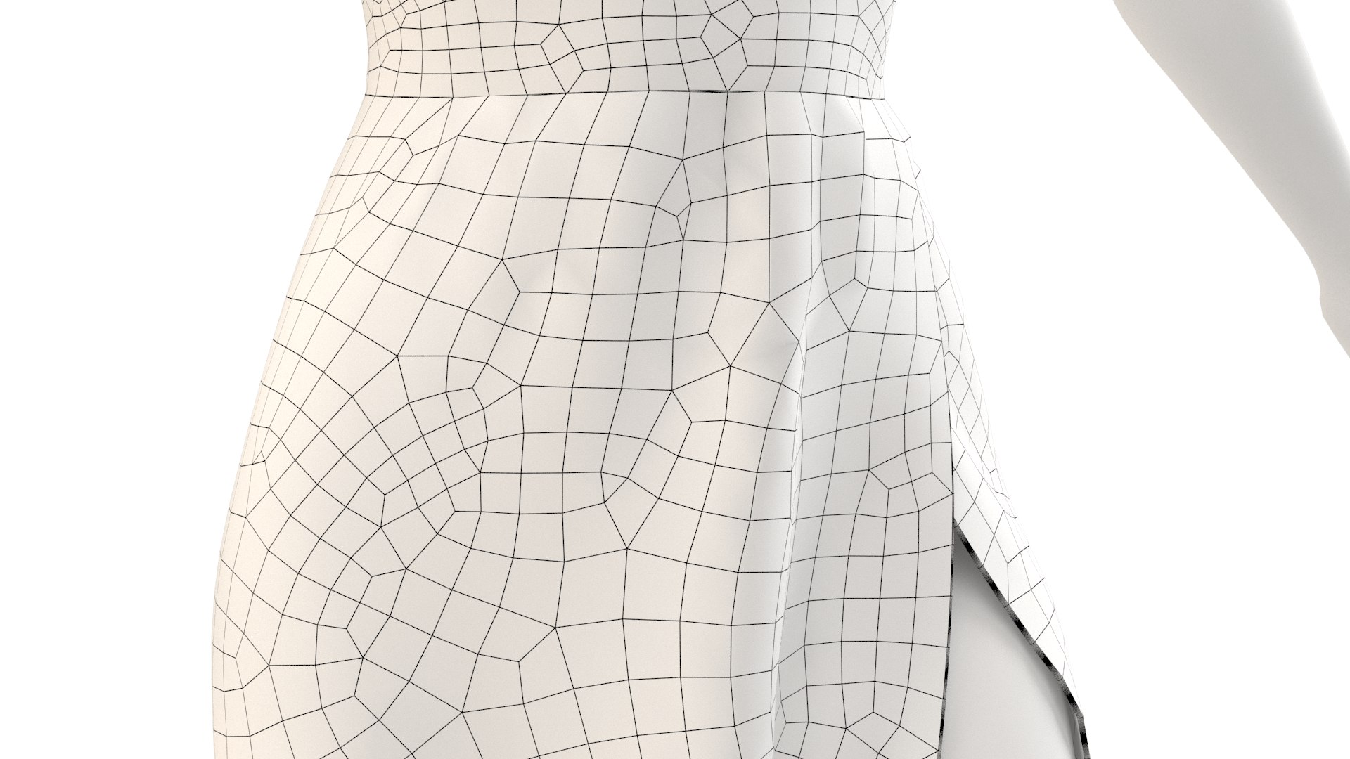 Dress Gown 3d Model - Turbosquid 1616161