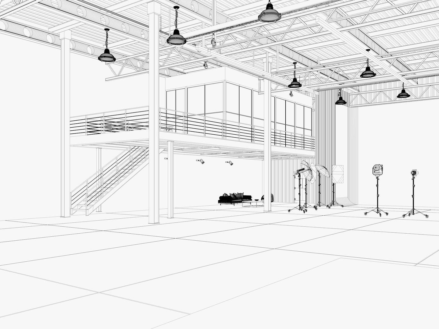 3D Hangar Photography Studio Scene 5 3D model https://p.turbosquid.com/ts-thumb/jQ/mKrEW9/IQ/photography_studio_scene5wire3/jpg/1789125434/1920x1080/fit_q87/5e962e42c68b3684536451dd819c5c35e53b4a91/photography_studio_scene5wire3.jpg