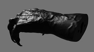 3D Jewelry holder Daemon hand 3D modell