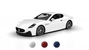 3D Maserati GranTurismo Modena 2023 3d model