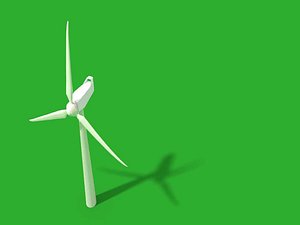 3d model wind turbine