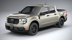 3D Ford Maverick 2025 model