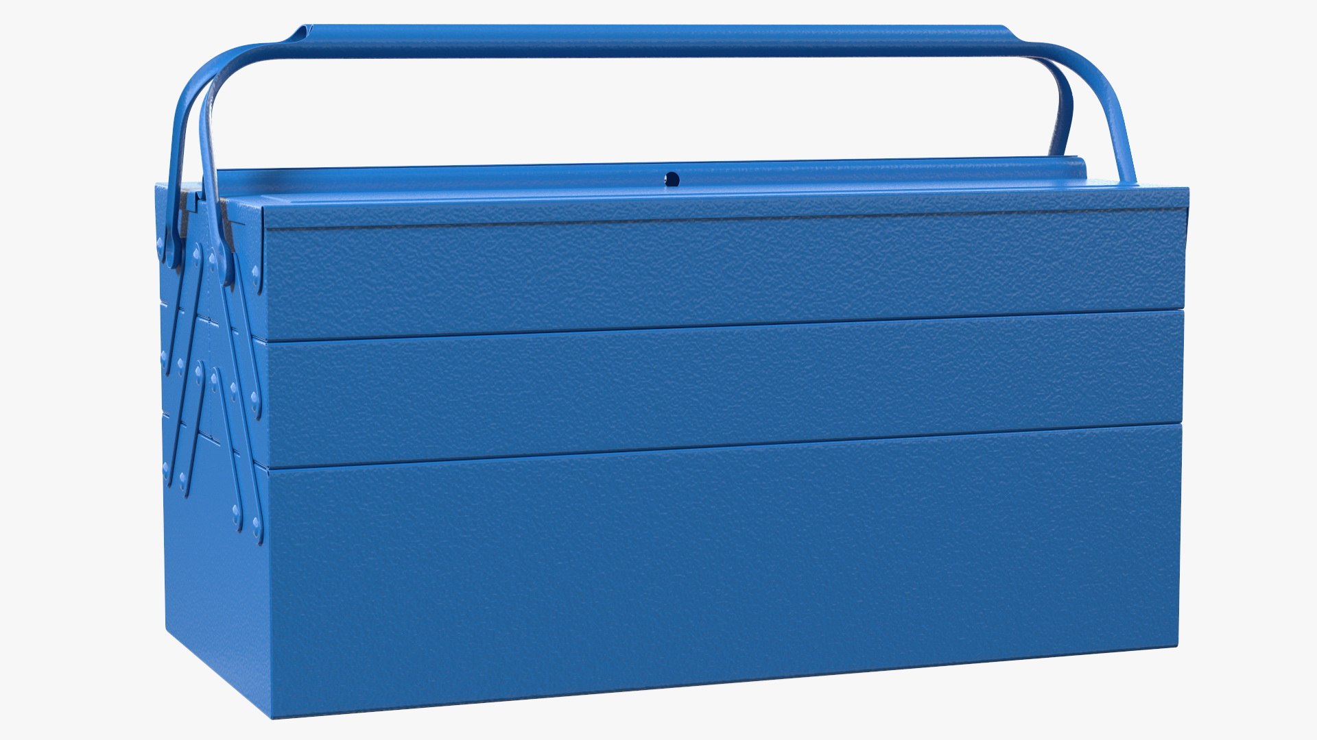 3D Steel Toolbox 5 Compartments - TurboSquid 1699079