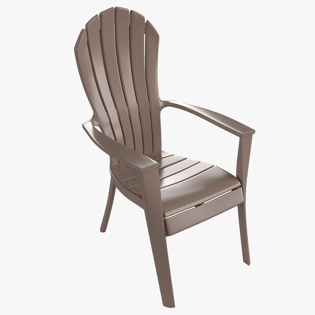 3D Plastic Garden Chair TurboSquid 2052883