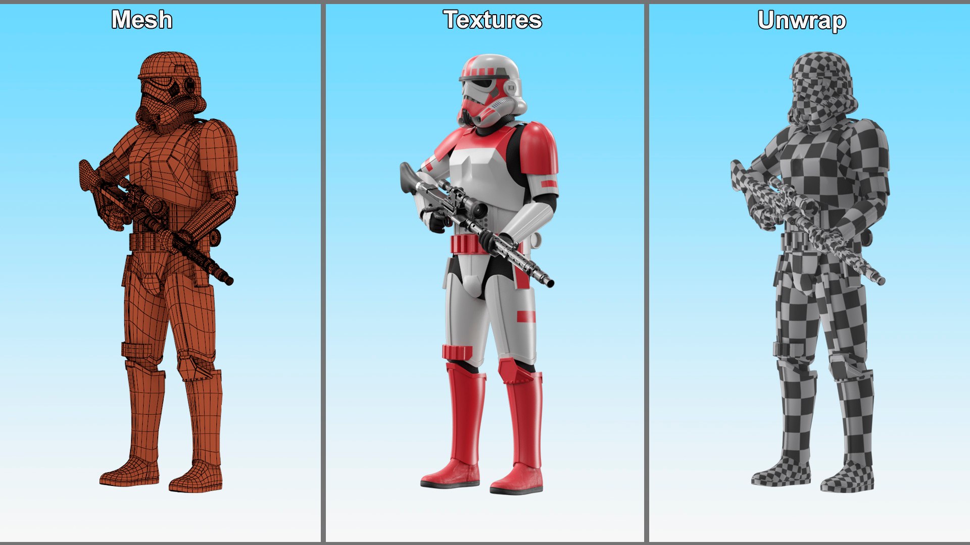 Star Wars Shock Trooper Equipped with Blaster Rifle 3D https://p.turbosquid.com/ts-thumb/jR/16WXHJ/am/star_wars_shock_trooper_equipped_with_blaster_rifle_011/jpg/1750655286/1920x1080/fit_q87/88a160dd219e724f0e80152a96342318e63cccfe/star_wars_shock_trooper_equipped_with_blaster_rifle_011.jpg