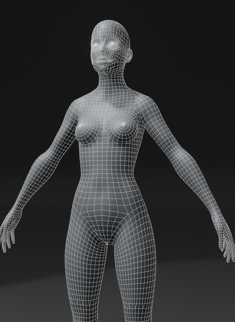 3D base mesh male model - TurboSquid 1678218