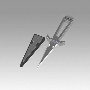 3D tos inspired dagger model