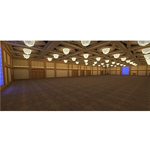 3d model seasons riyadh kingdom ballroom