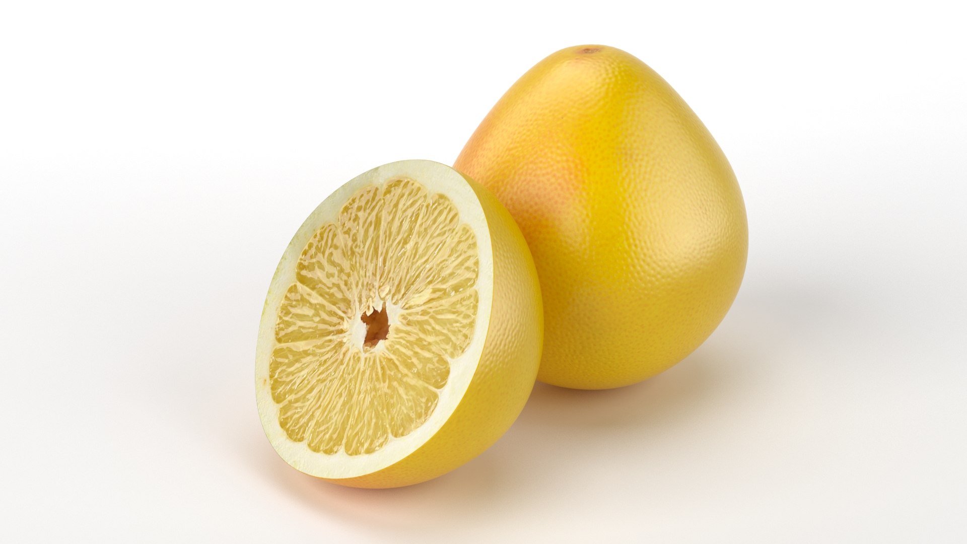 Pomelo 3D model TurboSquid 2098831