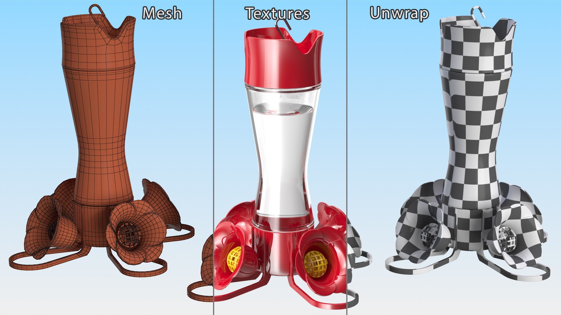 Plastic Feeder for Hummingbird 3D model https://p.turbosquid.com/ts-thumb/jR/U95u4I/5B/plasticfeederforhummingbird3dmodel016/jpg/1669609461/1920x1080/fit_q87/d9dc3f2b1a1088555d947b447e5878f3a8e91443/plasticfeederforhummingbird3dmodel016.jpg
