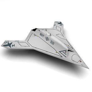 X-47b LowPoly