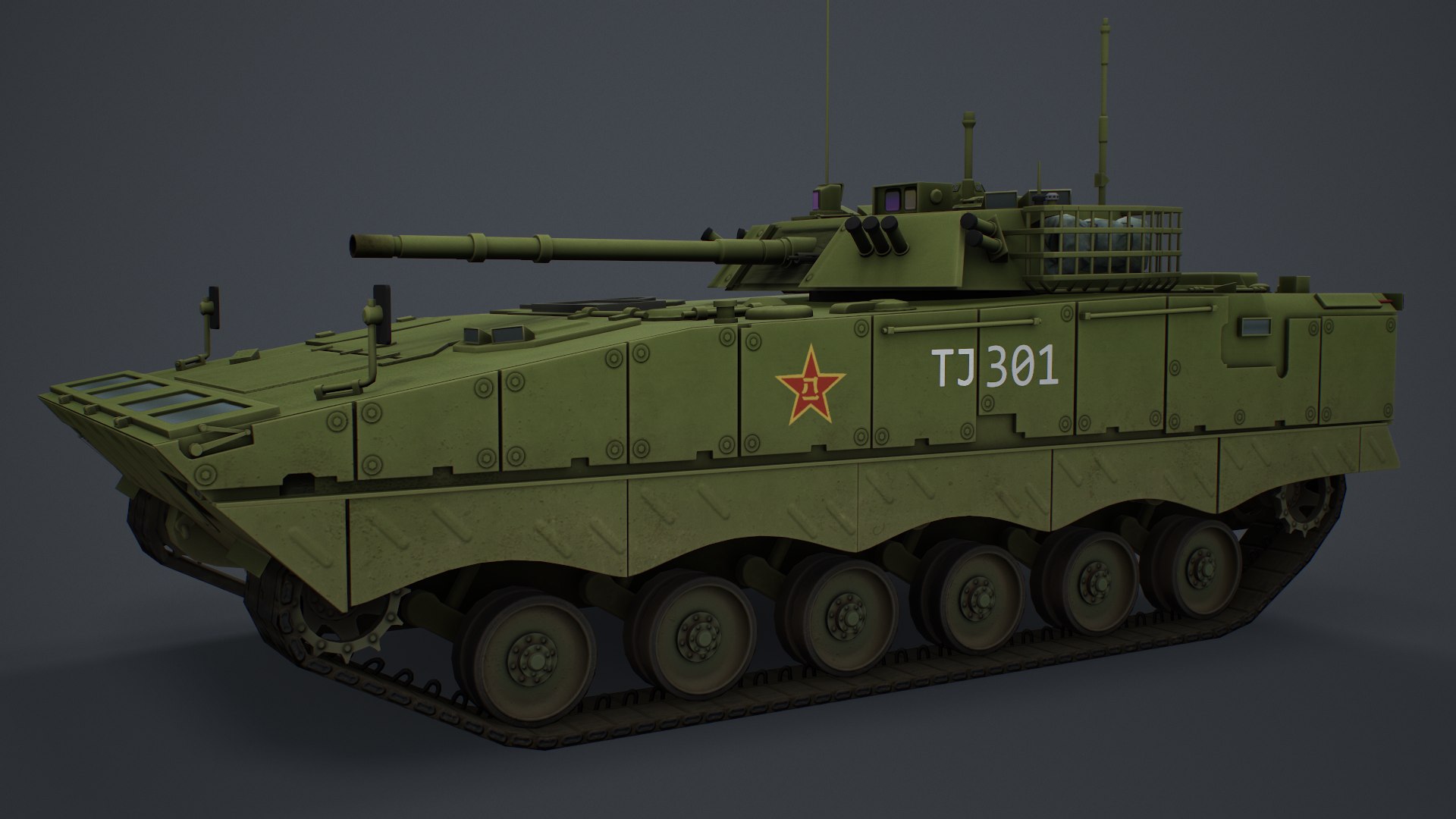 ZBD 04A 3D model - TurboSquid 1735756