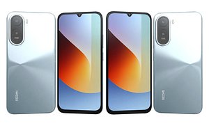 3D model Xiaomi Redmi A7 Pro Blue