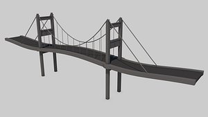 3D istanbul bridge model