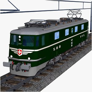 sbb ae 6-6 - swiss electric locomotive