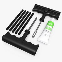 Slime Tire Puncture Tool Set with Plug Bond