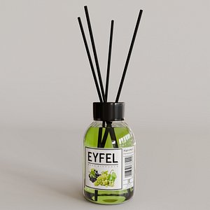 Eyfel Perfume Reed Diffuser Grape 3D model