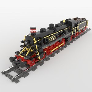 steam locomotive - bavarian 3D