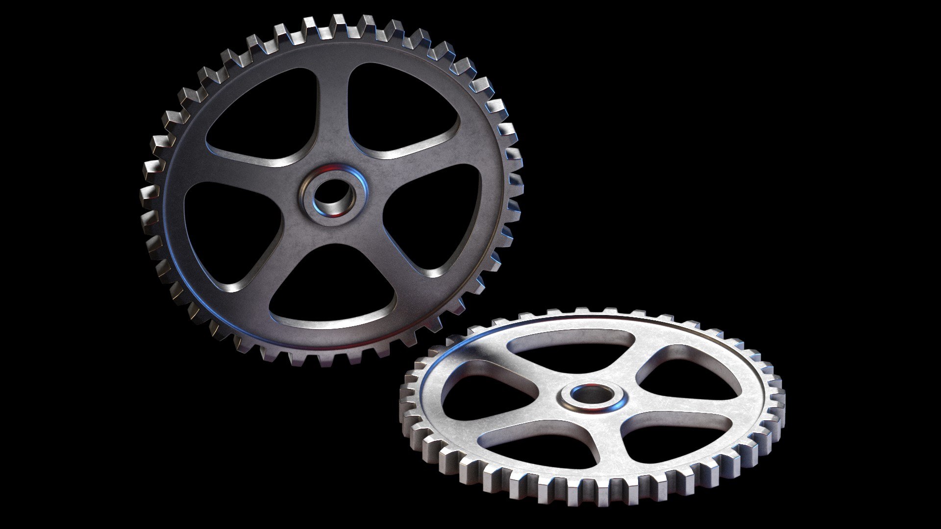 3D Model: 9 Gears Set ~ Buy Now #91484081