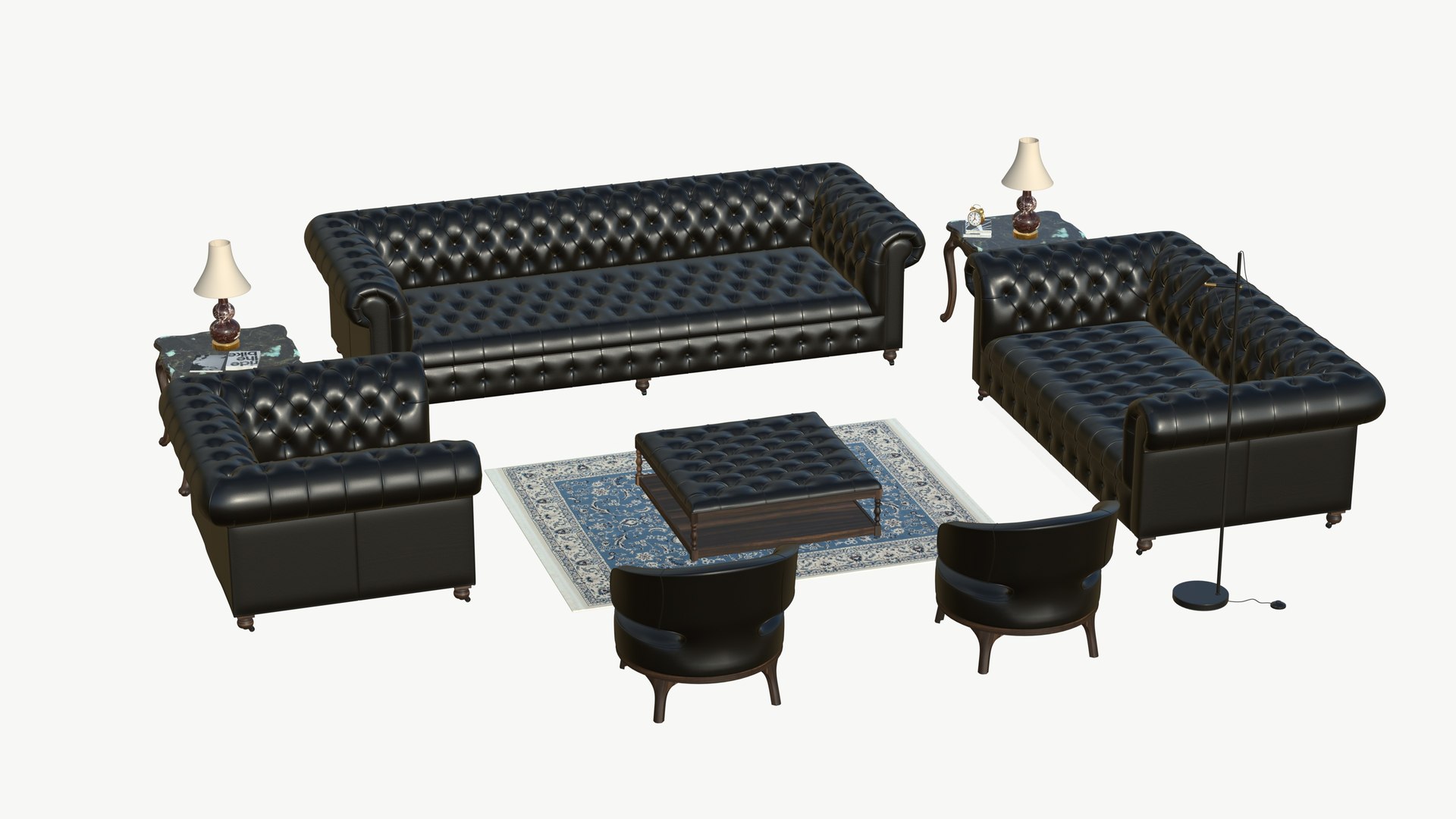 Chesterfield Leather Realistic Sofa Black model https://p.turbosquid.com/ts-thumb/jR/zWbUy4/Em/chesterfieldleathersofablack_03/jpg/1674629730/1920x1080/fit_q87/db5a8b9749df9040655ad70507c1d4a37d839d80/chesterfieldleathersofablack_03.jpg