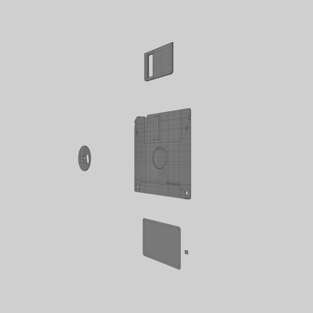 3D Floppy Disk - TurboSquid 1964109