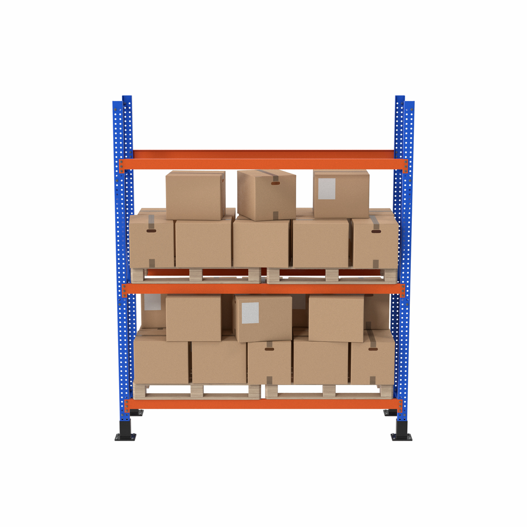 Pallet Rack And Cardboard Boxes 3D Model - TurboSquid 2161164