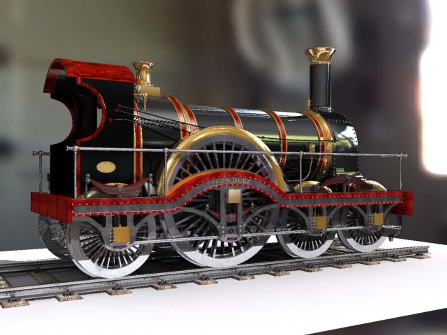 3d model of iron duke